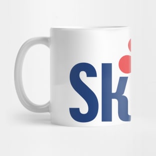 Skate retro logo Mug